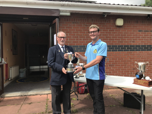 Junior Sing;es Winner