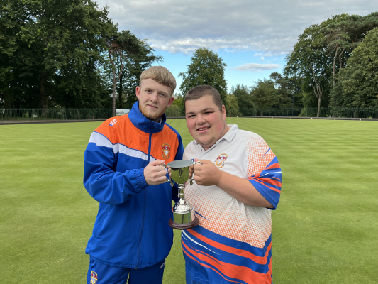 U25 Pairs Runners up