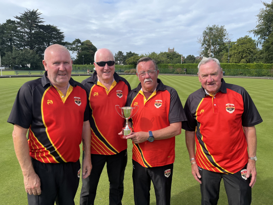 Open (O55) Senior Fours Runners up 2025