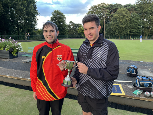 U25 Pairs Runners-up - Matthew Cromie (Banbridge) & Peter Haughey (Banbridge)