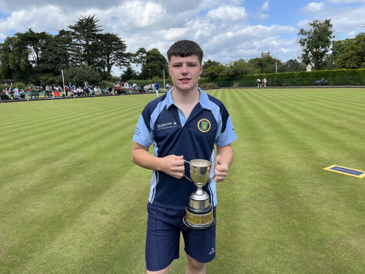 U18 Singles Champion - Jamie Graham (Rathfriland)