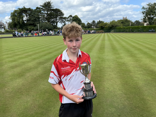 U18 Singles Runner-up - Alfie Hunter (Markethill)