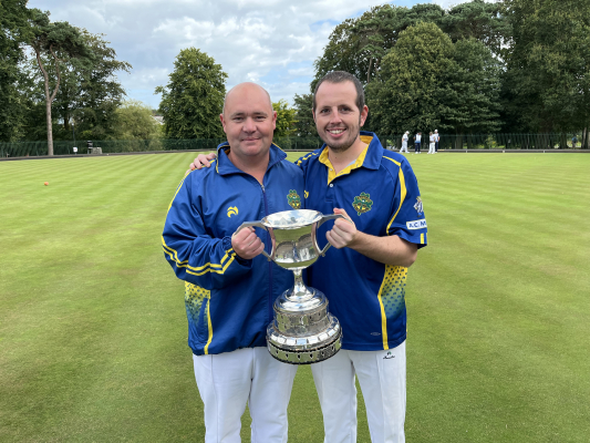 Pairs Champions - Aaron Patterson & Matthew Crawford (Bangor)