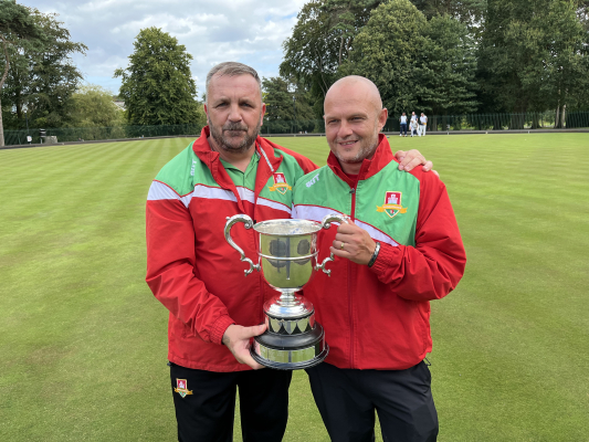 Pairs Runners-up - David Ball & Phil Thompson (Donaghadee)