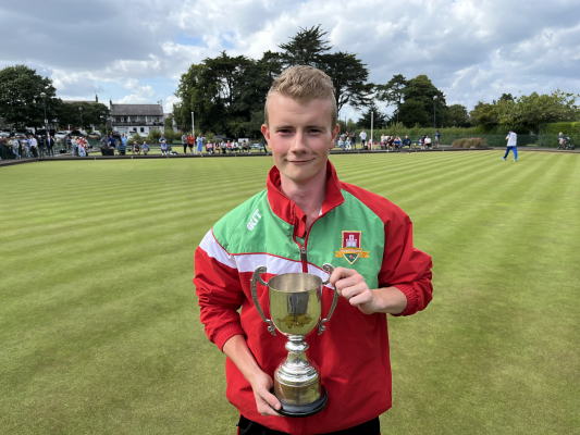 U25 Singles Champion - Josh Thompson (Donaghadee)