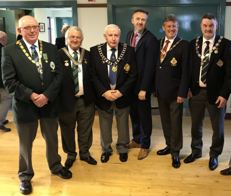 President Jim McConville Guests